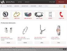 Tablet Screenshot of joierianova.com